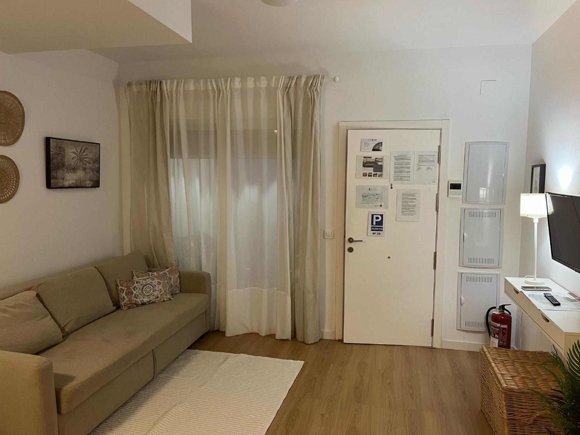 Apartamento Turistico Damajuana Parking Free Espartinas Bagian luar foto